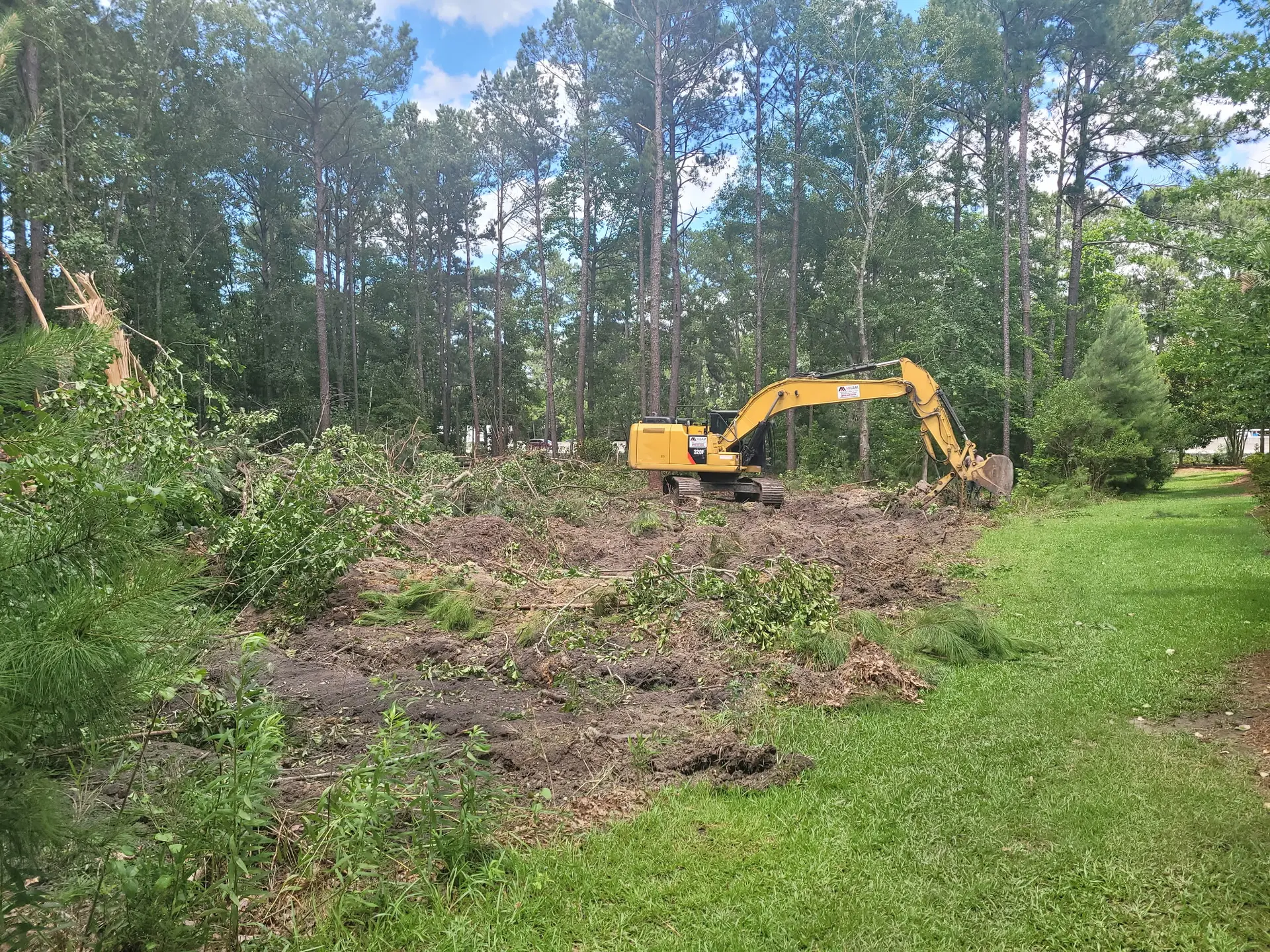 Professional land clearing services by Laser Construction