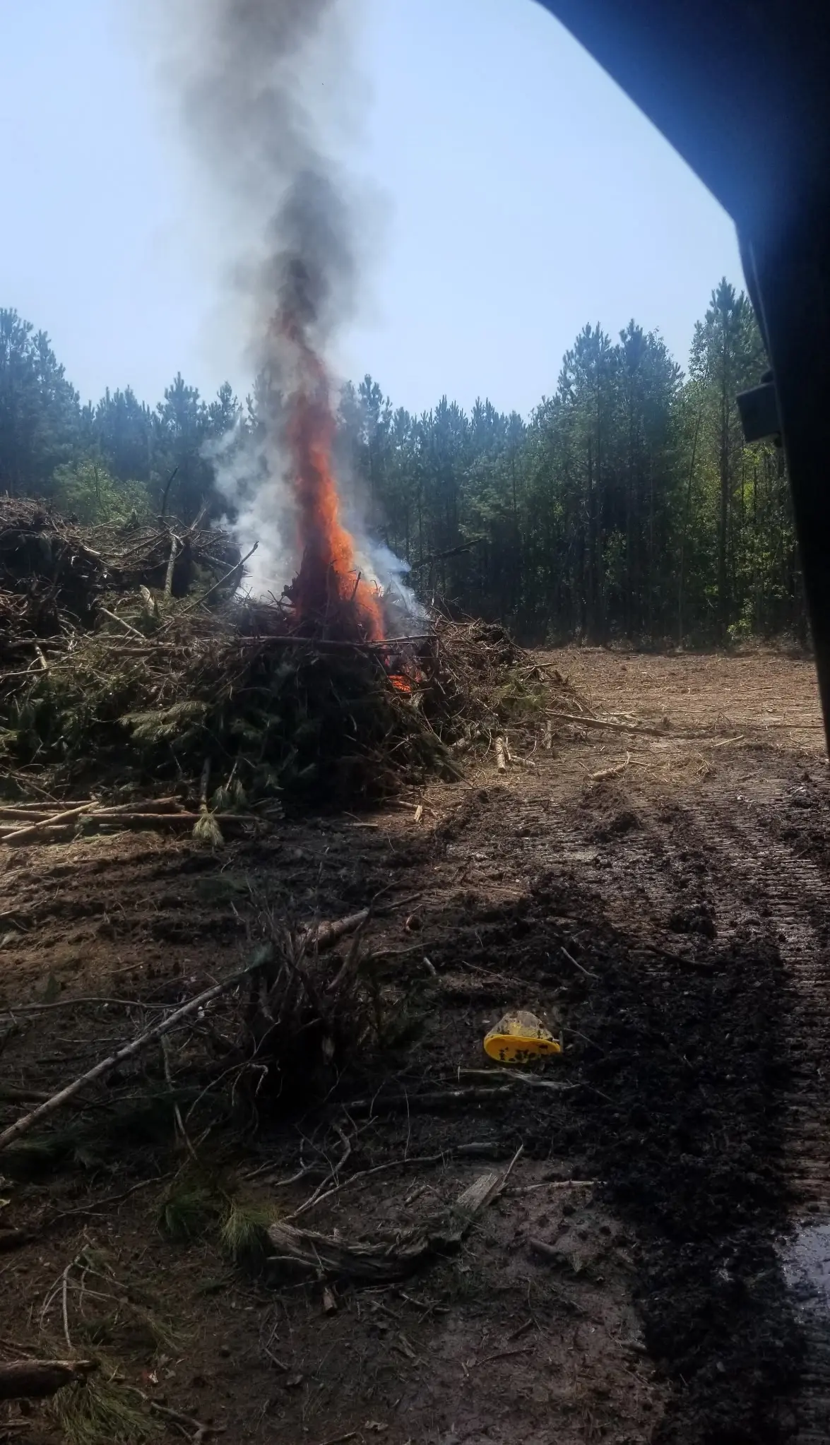 Land clearing and grubbing operations by Laser Construction